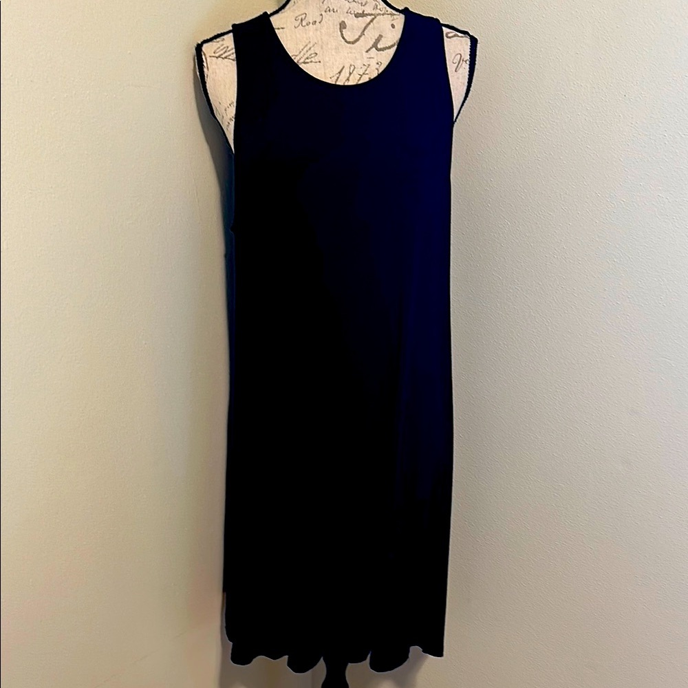 Old Navy Swing Dress Black Large